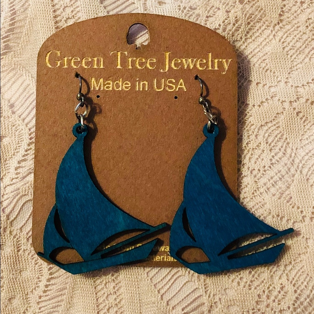 Sailboat earrings